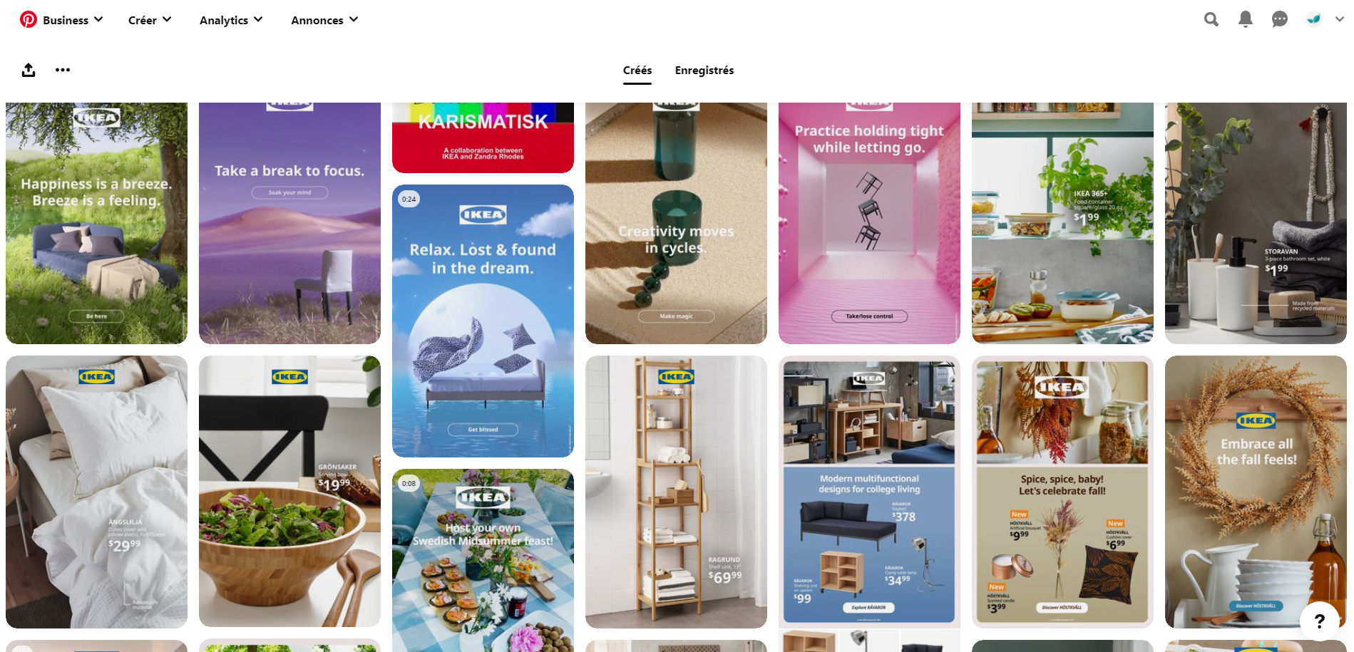 compte, business, pinterest, entreprise