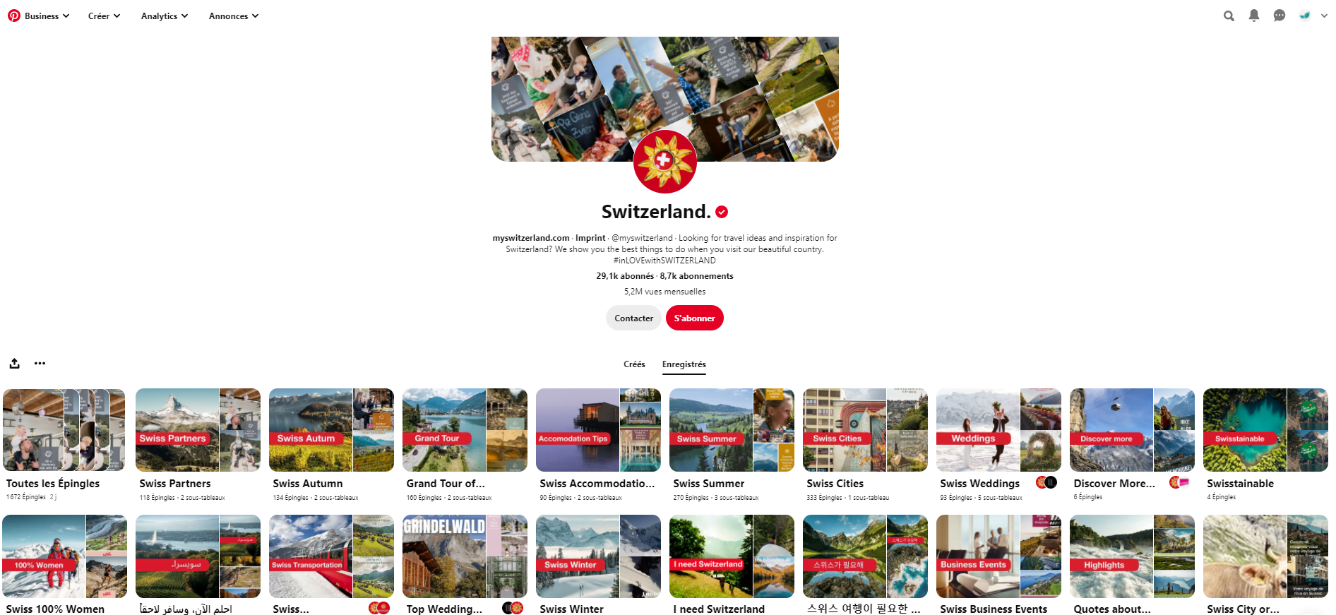 compte, business, pinterest, entreprise, switzerland