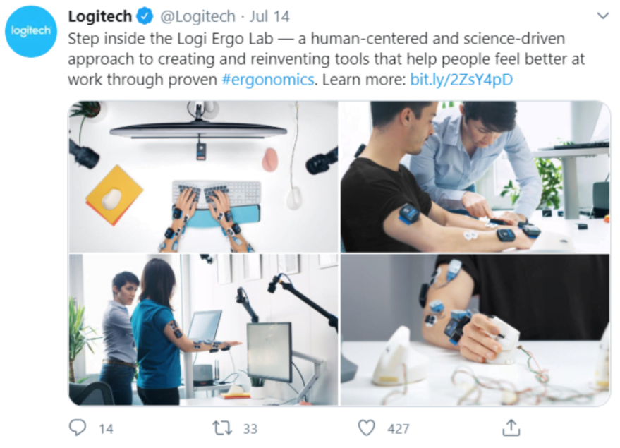 Thought Leadership : exemples suisses - Logitech