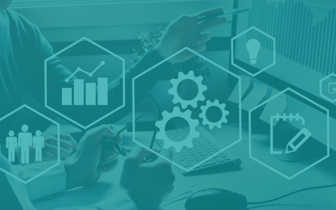 Des roues dentées dans une image marketing